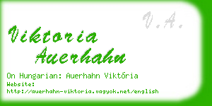 viktoria auerhahn business card